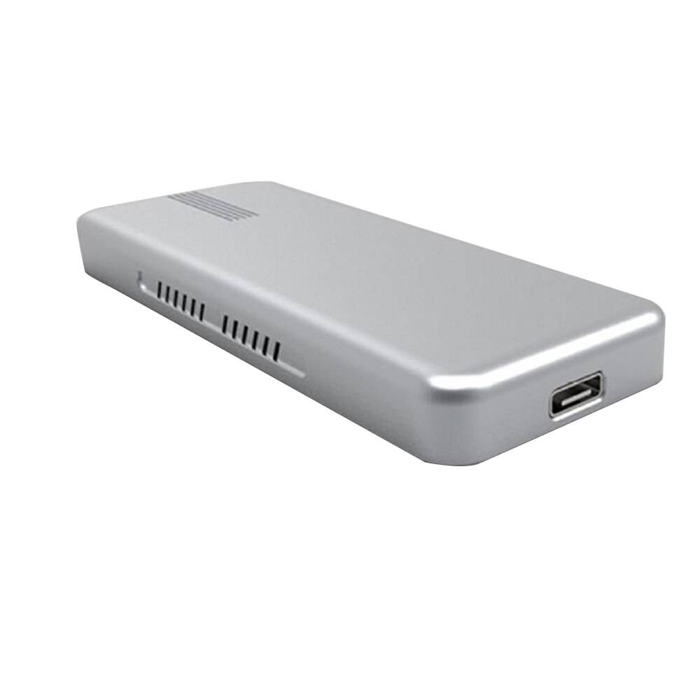 H1111z pcie nvme usb 3.1 ssd kabinett m .2 to type c adapter 10 gbps støtter 6tb kapasitet m nøkkel harddisk ekstern stasjon ssd deksel