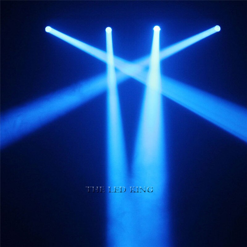Foco LED de 15W AC110-240V DMX RGBWA para escenario, foco de haz de luz para discoteca KTV DJ, efecto de iluminación para escenario