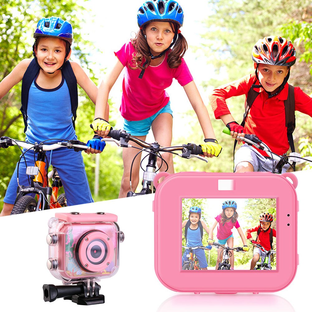 Kinder ABS Mini Digital USB wiederaufladbar 2 Zoll Bildschirm Anti fallen wasserdicht Kamera HD 1080P Video Recoder Camcorder Spielzeuge