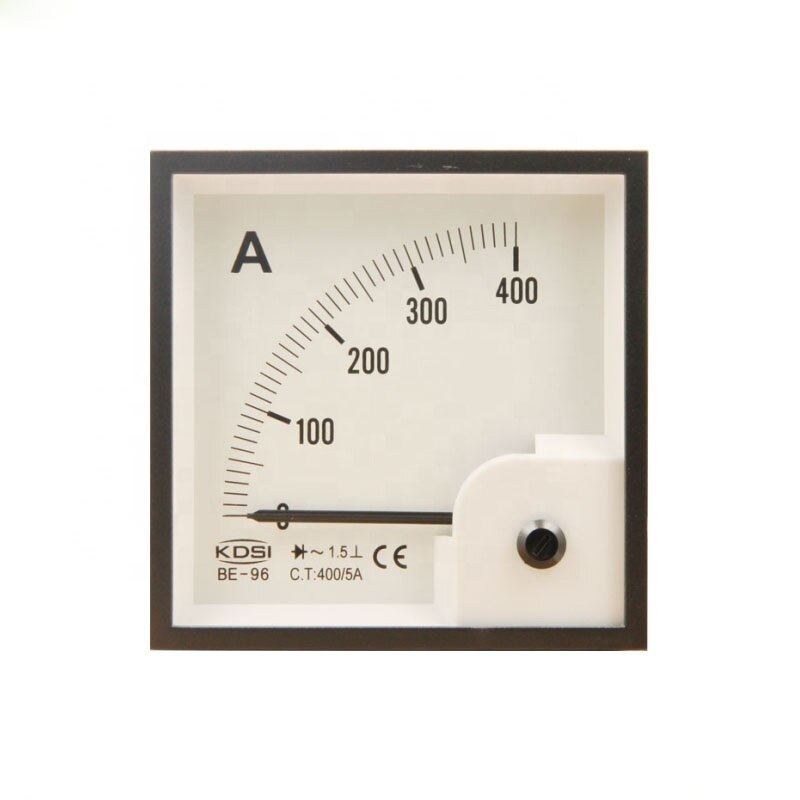 Hoge Betrouwbare 96*96 Panel Elektriciteit Meter Ammeter Met Gelijkrichter Voltmeter & Ampèremeter Voor Zonne-energie