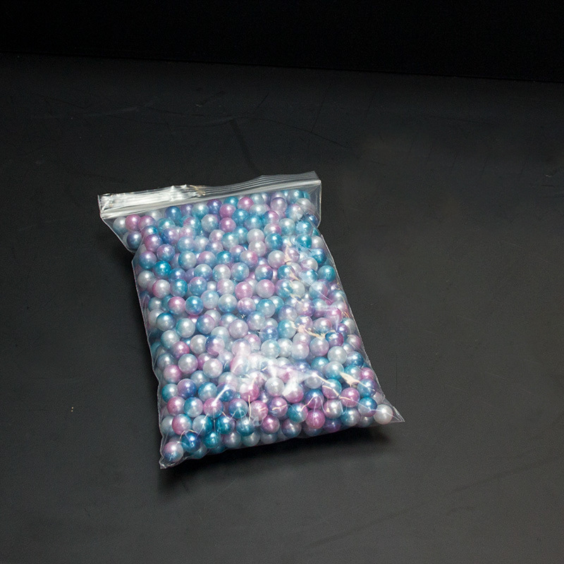 Klar akryl sminke smykker oppbevaringsboks støvtett kosmetisk organisering med lokk skuff multifunksjonell makeup børsteholder: Fargerike perler