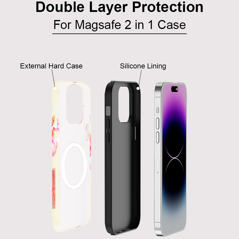 Jusy Custodia magnetica per iPhone 11 [compatibile con MagSafe] Design