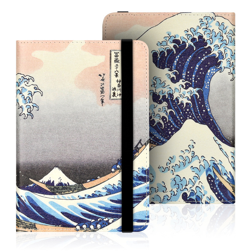 Funda Universal para BQ Cervantes 3 4 HD Touch Light 2 Ereader Woxter Scriba 195/Tagus Da Vinci/SPC/Sunstech, funda para libro electrónico de 6 pulgadas: Multicolor