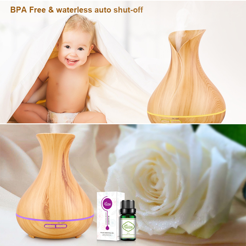 Tuya Smart Humidifier with Colorgul LED Light WiFi Aroma Diffuser Timer Wireless Control Work with Alexa Google Home Compatible