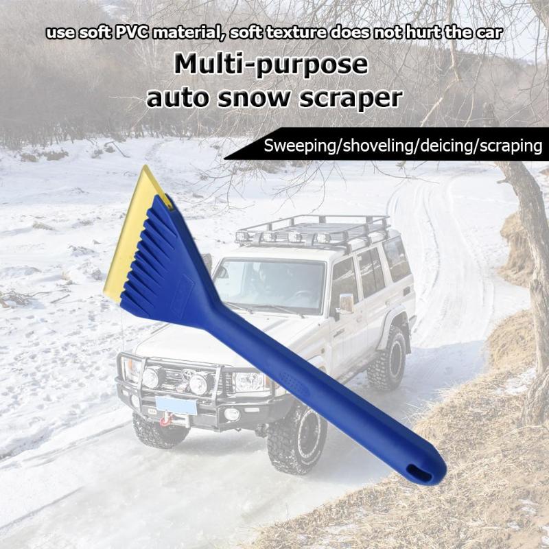 Bilrude forrude forrude sne klar bil isskraber sne fjerner skovl deicer spade afisning rengøringsværktøj holdbar