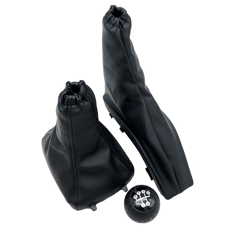 Bil styling gearknap parkering håndbremse gamacher bagcover cover krave til vauxhall opel astra ii g zafira  a 1998: 3 stk
