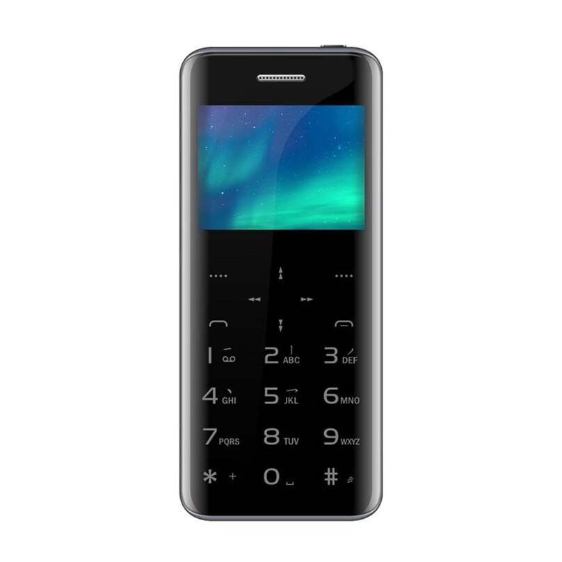 F2 telefon komórkowy 2.31 "dotykowy przycisk Super Mini ultracienki karta metalowy korpus Bluetooth 2.0 Anti-lost MP3 podwójna karta SIM Mini telefon komórkowy