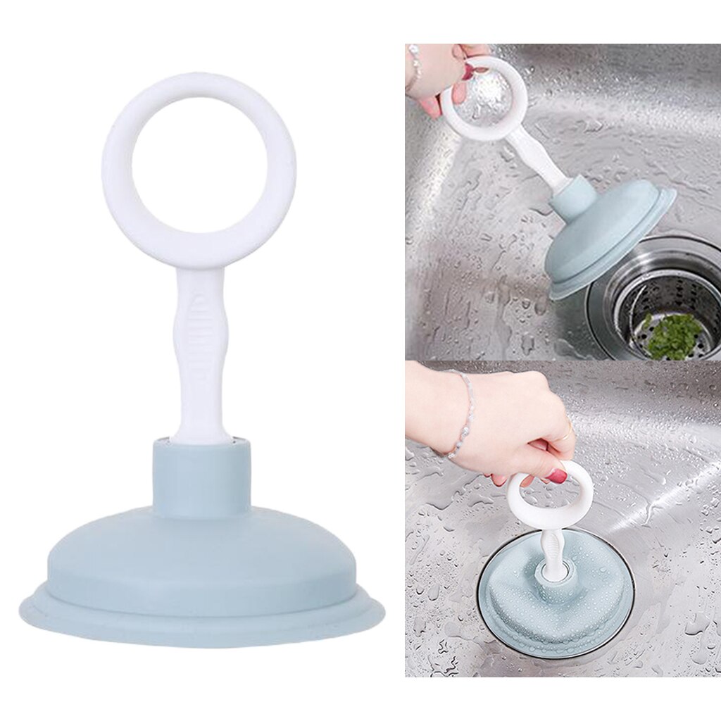 Émbolo Manual para dragado de tuberías, herramienta limpiadora de alcantarillado, fregadero de baño y cocina