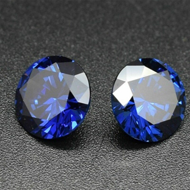 Lab Gemaakt Blue Sapphire