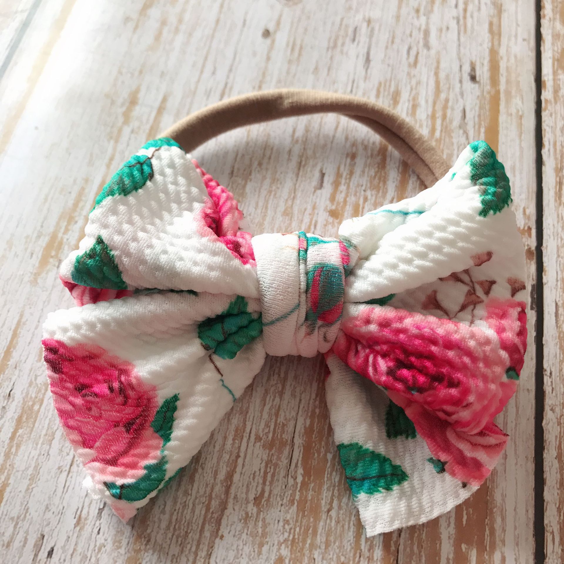 Baby Stirnband Baby Mädchen Stirnbänder für Mädchen Bandeau Bebe Fille Baby HeadwrapTurban Nylon Baby BöGen Stirnband für Mädchen