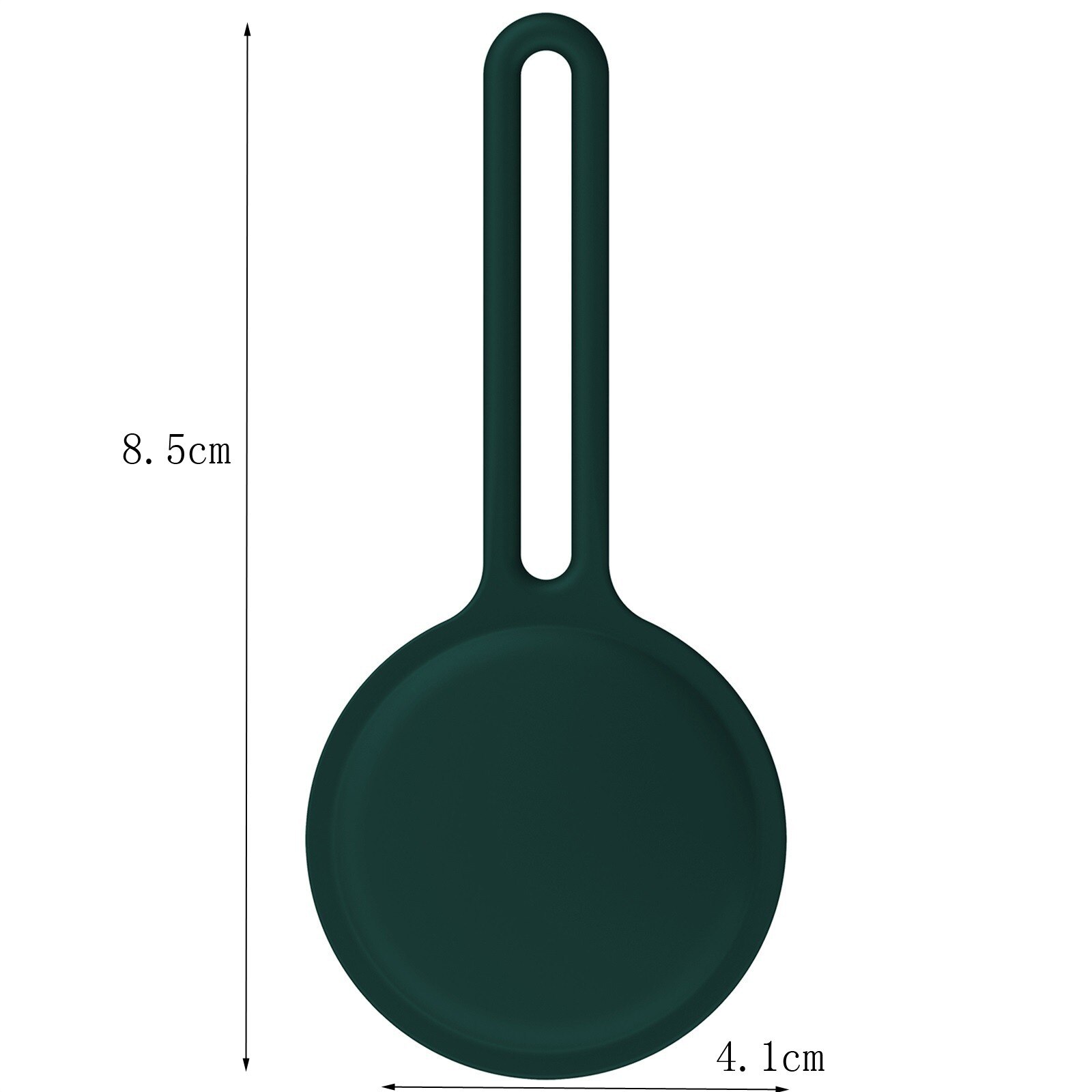 Porte-clé Apple Airtag en Silicone liquide, étui de protection Anti-perte pour dispositif de repérage Airtag Tracker
