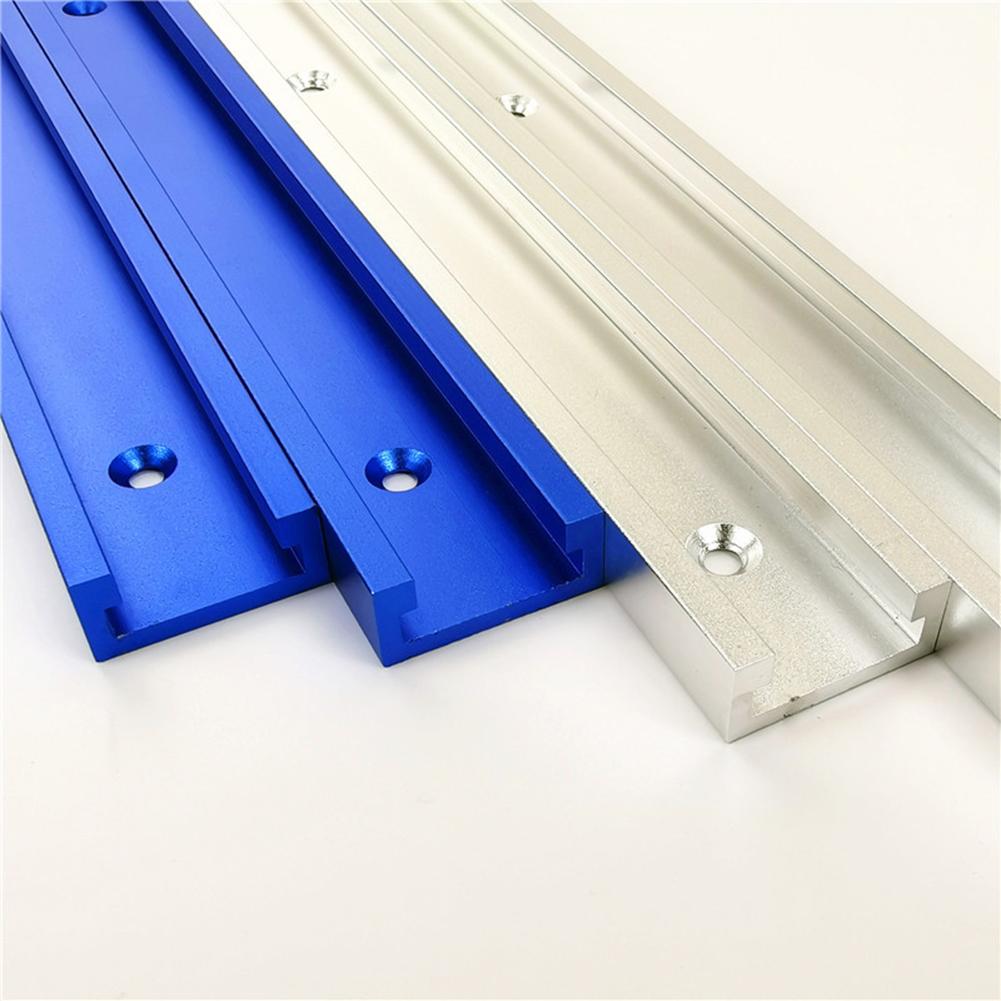 T-slot Slide Track Aluminum Alloy T-tracks Slot Miter Bar Slider Woodworking Table Saw Miter Gauge Rod Workbench Modification