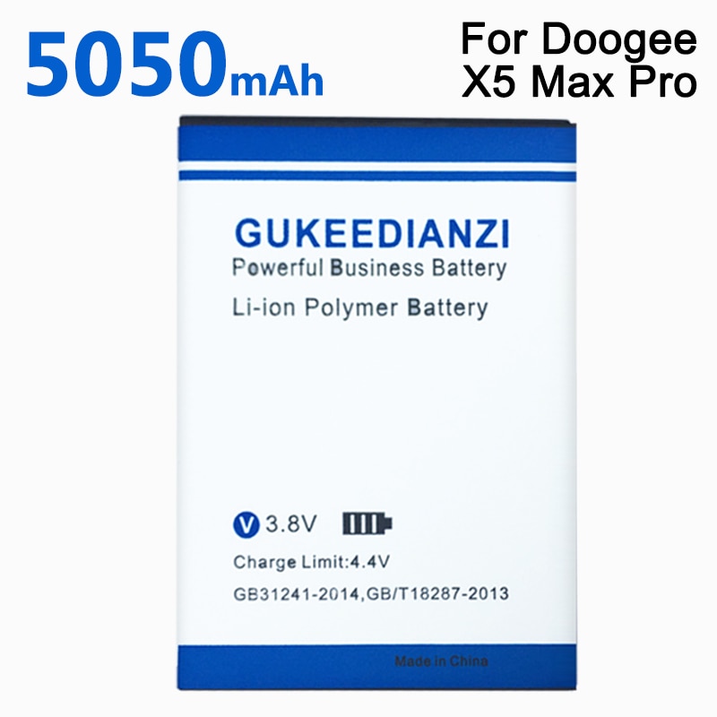 Batería BAT16484000 para teléfono móvil, 5050mAh, para DOOGEE X5 MAX / X5max Pro