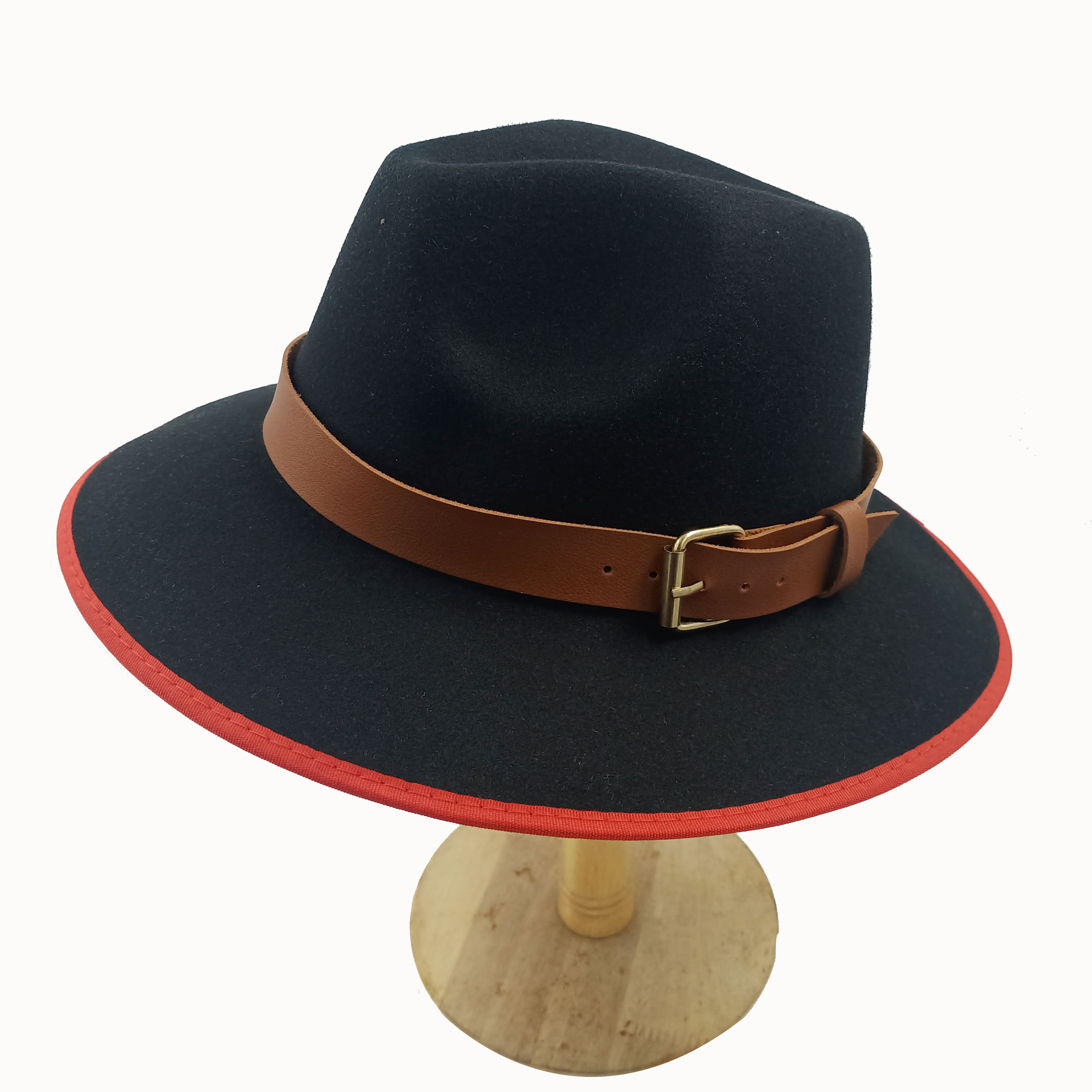 Hemming Fedoras Hat For Women Man Hats Sun Hat Belt Accessories Jazz Cap Panama Church Hat Fedoras