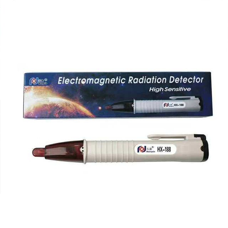 Magnetic Detector Meter Field Strength Test Instruments Monopoly Alarm Sound Light Radiated Electromagnetic Pen HR