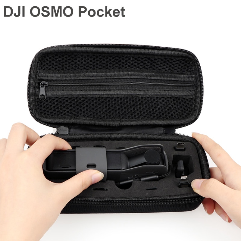 Dji Osmo Pocket Bag Zwart Mini Draagtas Handvat Tas Voor Dji Osmo Pocket Handheld Gimbal Accessoires Tas