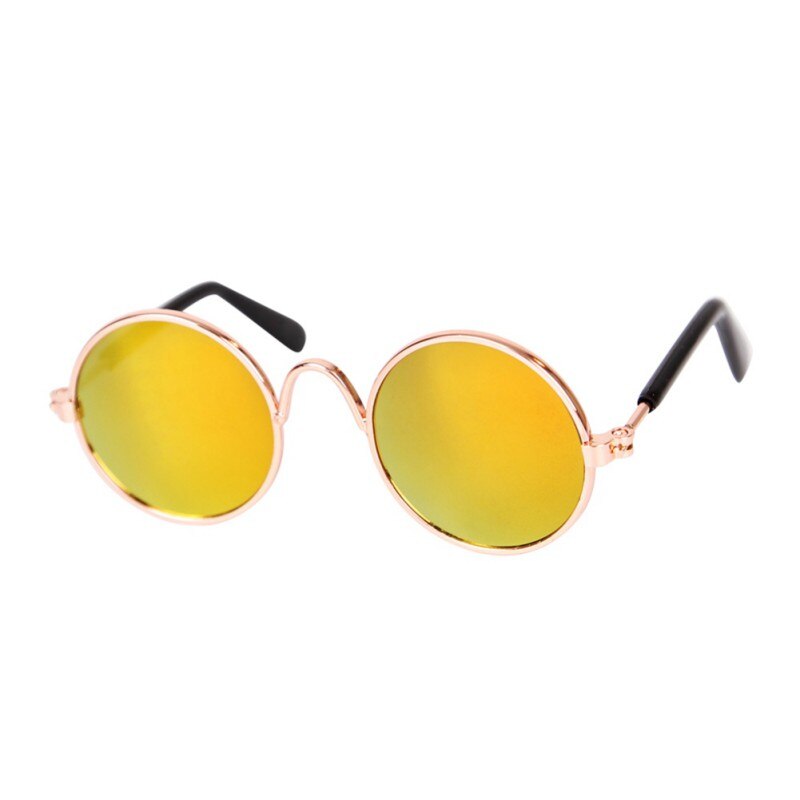 Katze Kleine Hund Spielzeug Auge-Sonnenbrille Tragen Fotos Requisiten Haustier Katze Gläser Hund Brille Stroh Hütte einstellen Haustier Katze zubehör: 05