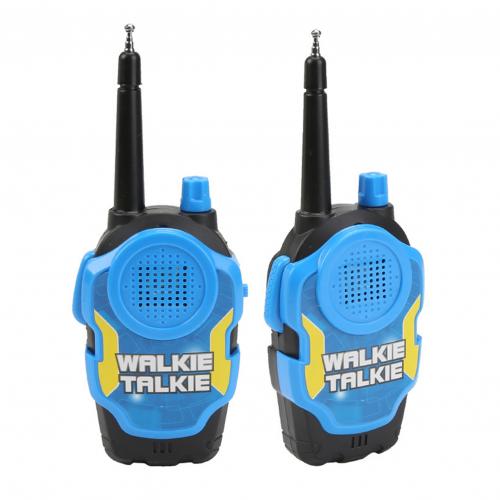 2 stk / sæt børn walkie talkie fjernbetjening trådløst forældre-barn interaktivt legetøj: Blå