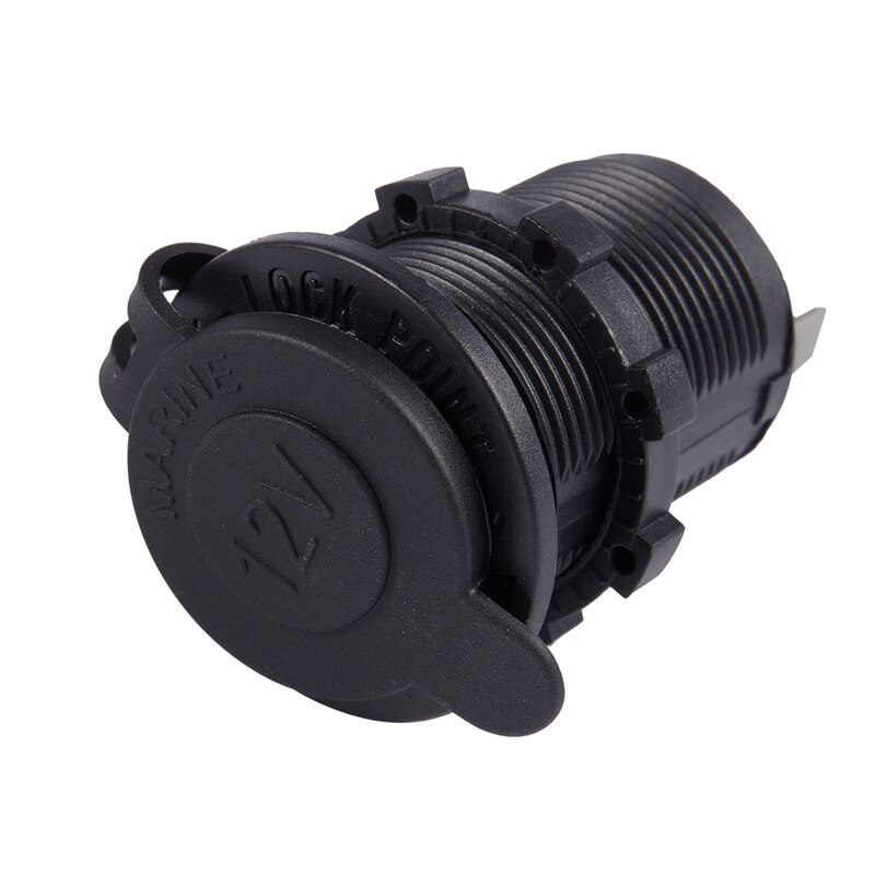 12V/24V Car Boat 2.4A USB Charger Port Socket With Switch