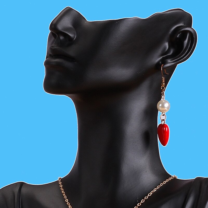 Resin Women Mannequin Head Display For Jewelry Accessories