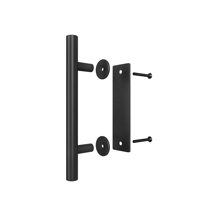 Pull Flush Verzonken Hout Deurklink Interieur Deur Schuifdeuren Schuur Deur Handvat Voor Kabinet Kast 35-45Mm Meubels hardware Set