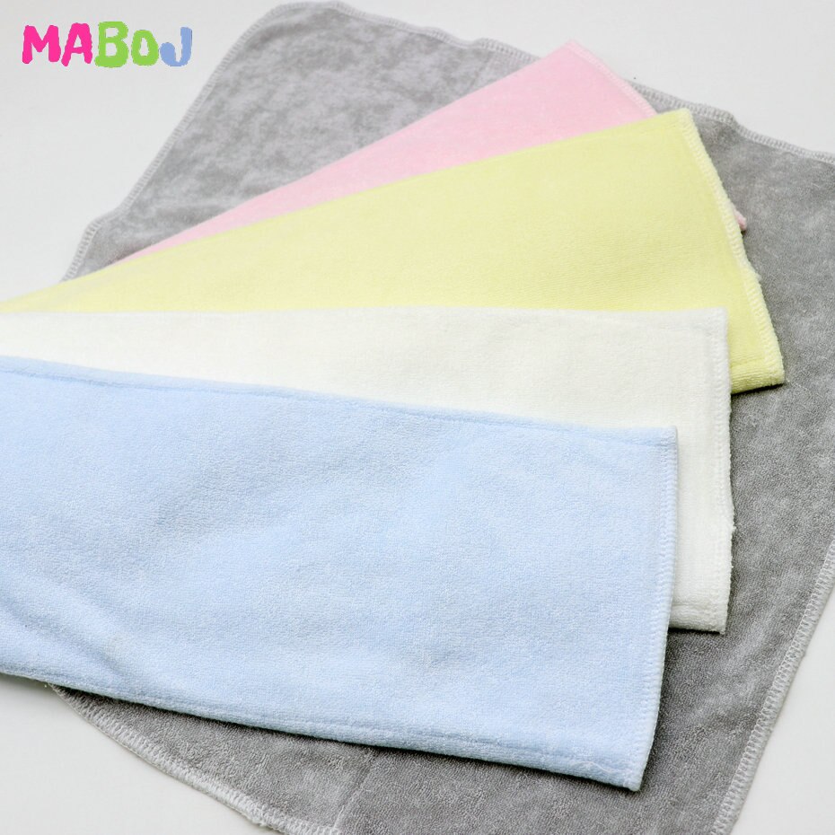 MABOJ Prefold Cloth Diaper Baby Organic Bamboo Fiber 36x36cm Absorbent Reusable Washable Diapering Ecological Nappy Eco-friendly