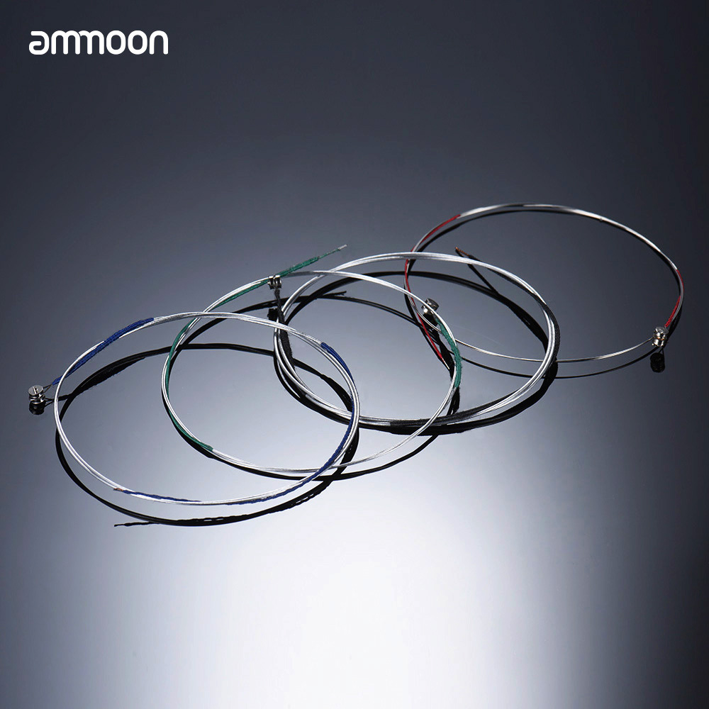 Ammoon Volledige Set Viool Snaren Maat 1/2 & 1/4 Vioolsnaren Stalen Snaren G D A En E strings: Default Title