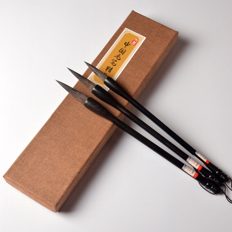 Calligraphy Writing Brush Pen Set Regular Office Cursive Script Calligraphy Chinese Traditional Painting Landscape Drawing Brush