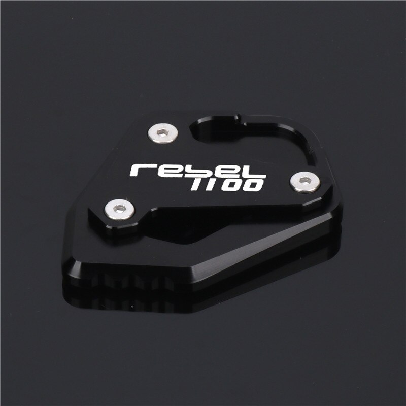 Voor REBEL CMX 1100 CM1100 CMX1100 -2025 Motorcycle CNC Aluminium Zijstandaard Pad Plaat Kickstand Vergroter Ondersteuning uitbreiding: MEERDER