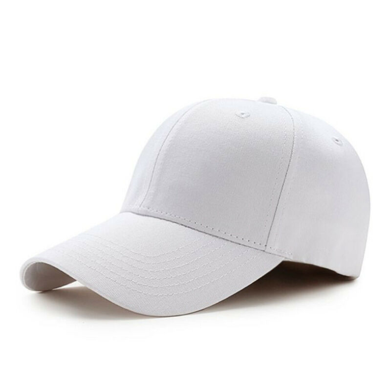 Men Women's Sports Baseball Cap Blank Solid Snapback Golf ball Hip-Hop Hat Sports Casual Dancing Hat