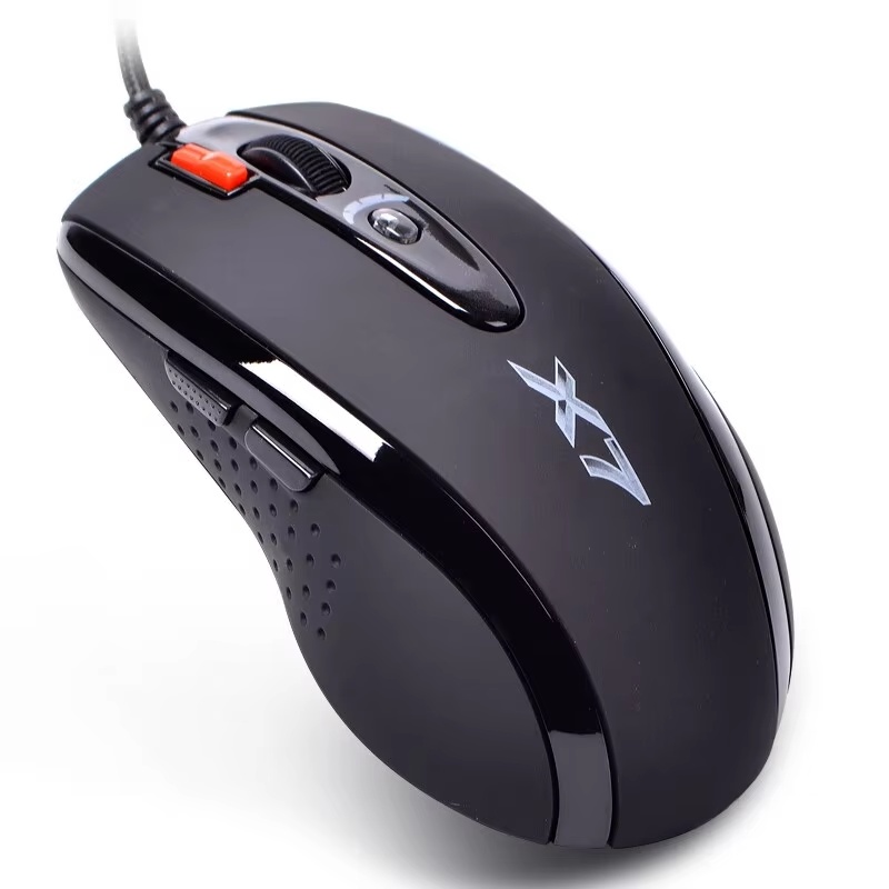 A4TECH Bloody X7-710K Mouse Wired Single-mode Quick Response Low Latency Gaming Mouse PC Office Accessory World of Warcraft Mice