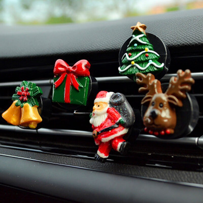 Auto Parfum Clip Geur Air Vent Luchtverfrisser Kerstboom Auto Interieur Outlet Decoratie Accessoire Trim Diffuser