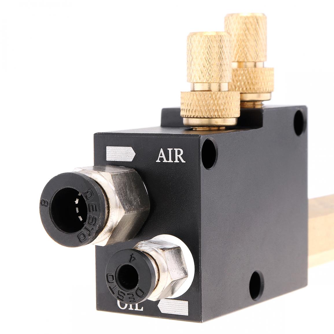 Mist Koelvloeistof Smering Spray Systeem Met 6 Cm Koperen Pijp En Terugslagklep Voor Metalen Snijden Graveren Cooling Machine/cnc Draaibank