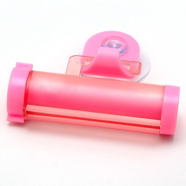 Rolling Tube Squeezer Tandpasta Dispenser Tube Sucker Opknoping Houder Milieuvriendelijke Badkamer Accessoires F301222: Roze