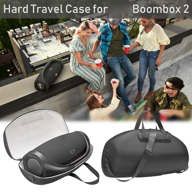 Eva travel carry hard case cover box taske til j bl boombox 2 bluetooth trådløs højttaler  u1je
