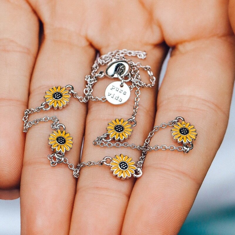 Doce margarida flor gargantilha feminino colar curto clavícula corrente esmalte festa de casamento jóias acessórios elegantes presentes