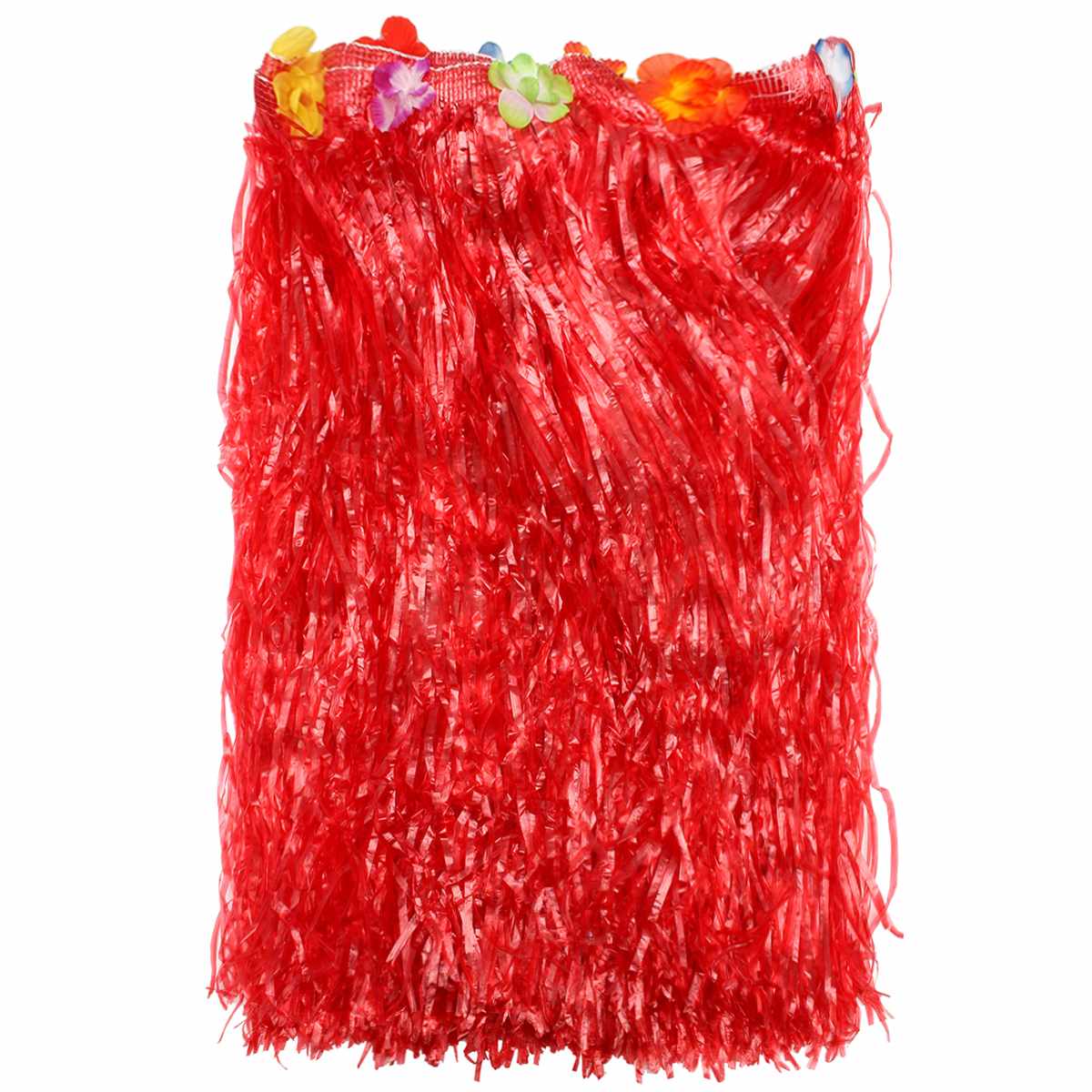 Hawaiian Picknicktafel Rok Tropical Beach Party Decoratie Tafel Rok Zomer Strand Bruiloft Banket Tuin Decoratie: Red