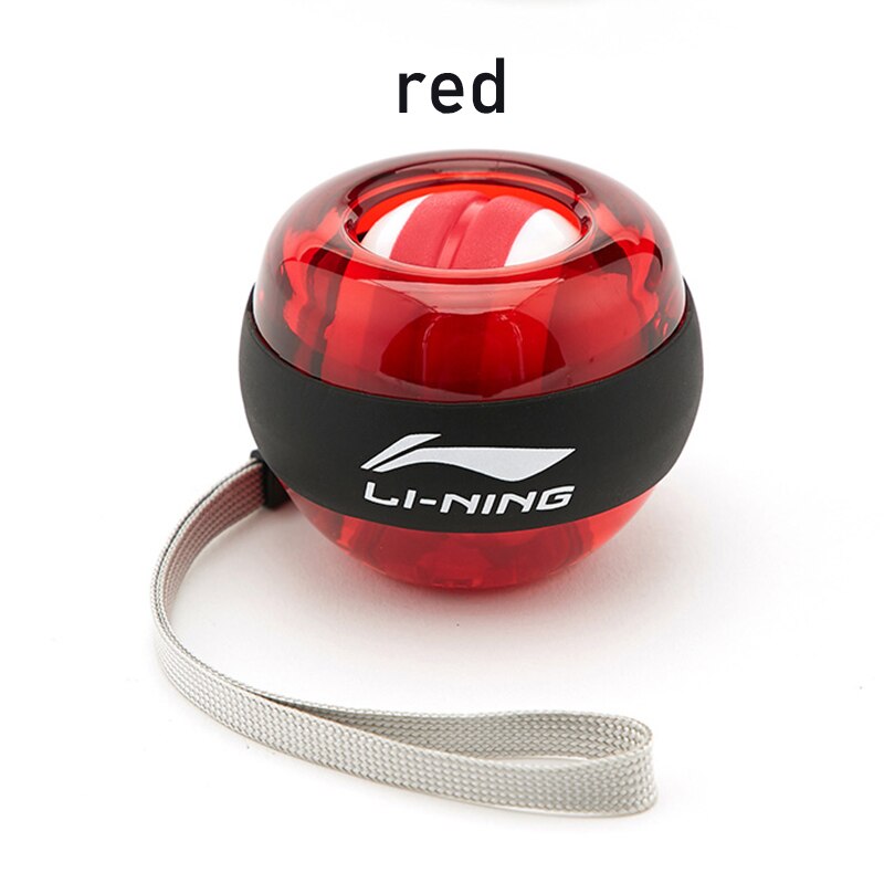 Li Ning wrist ball male forearm trainer grip Super Gyro powerball exercise wrist arm strength wrist trainer Fitness: red