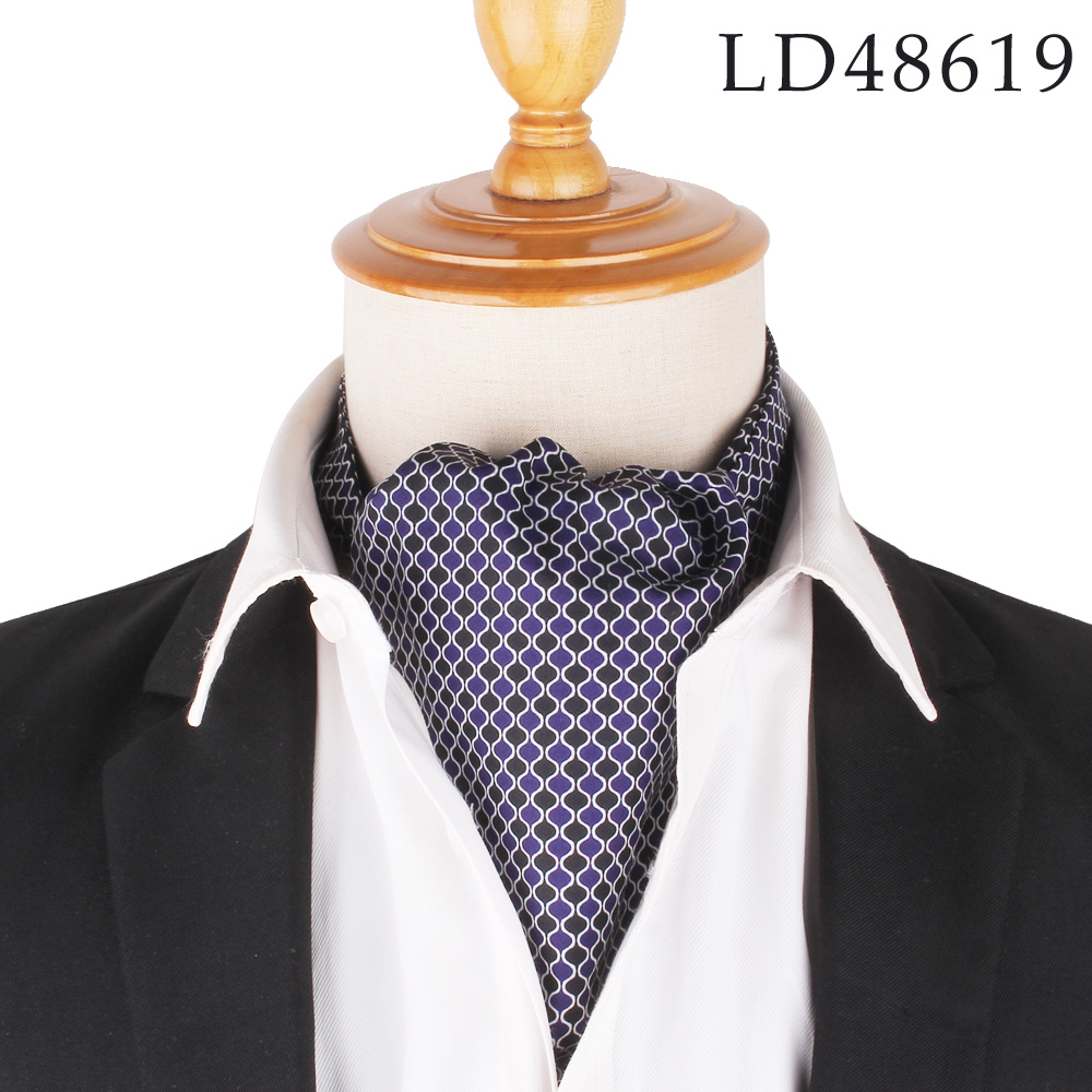 Neue Flora Männer Cashew Krawatte Hochzeit Formale Krawatte Ascot Scrunch Selbst Britischen Gentleman Polyester Weiche Krawatte Luxus Drucken Schal: LD48619