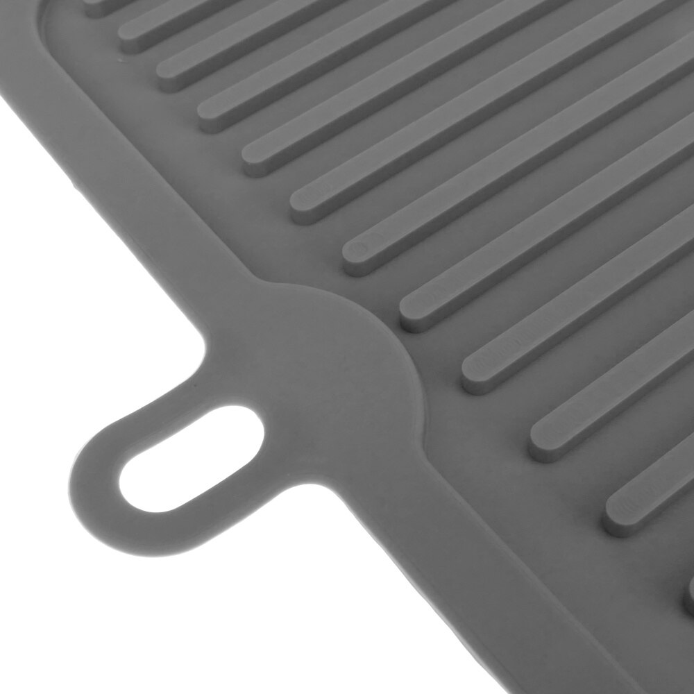 PrimeMatik-silicone plate mat 446x203mm Gray