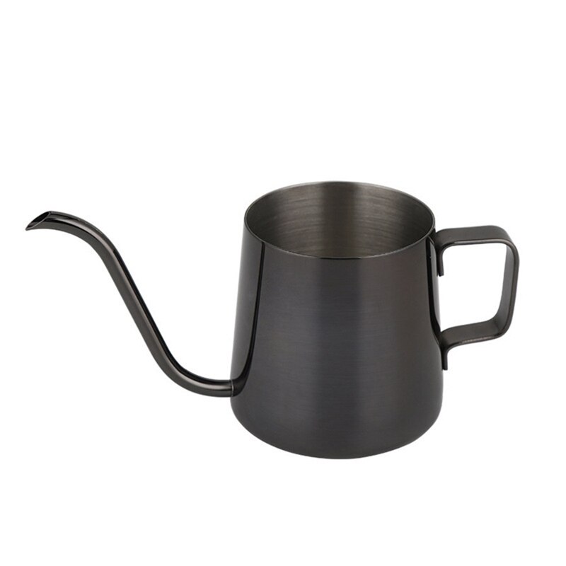 Handstansgryta kaffekannor droppar svanhalspip lång munkaffekanna tekanna 634e: 350ml / 2