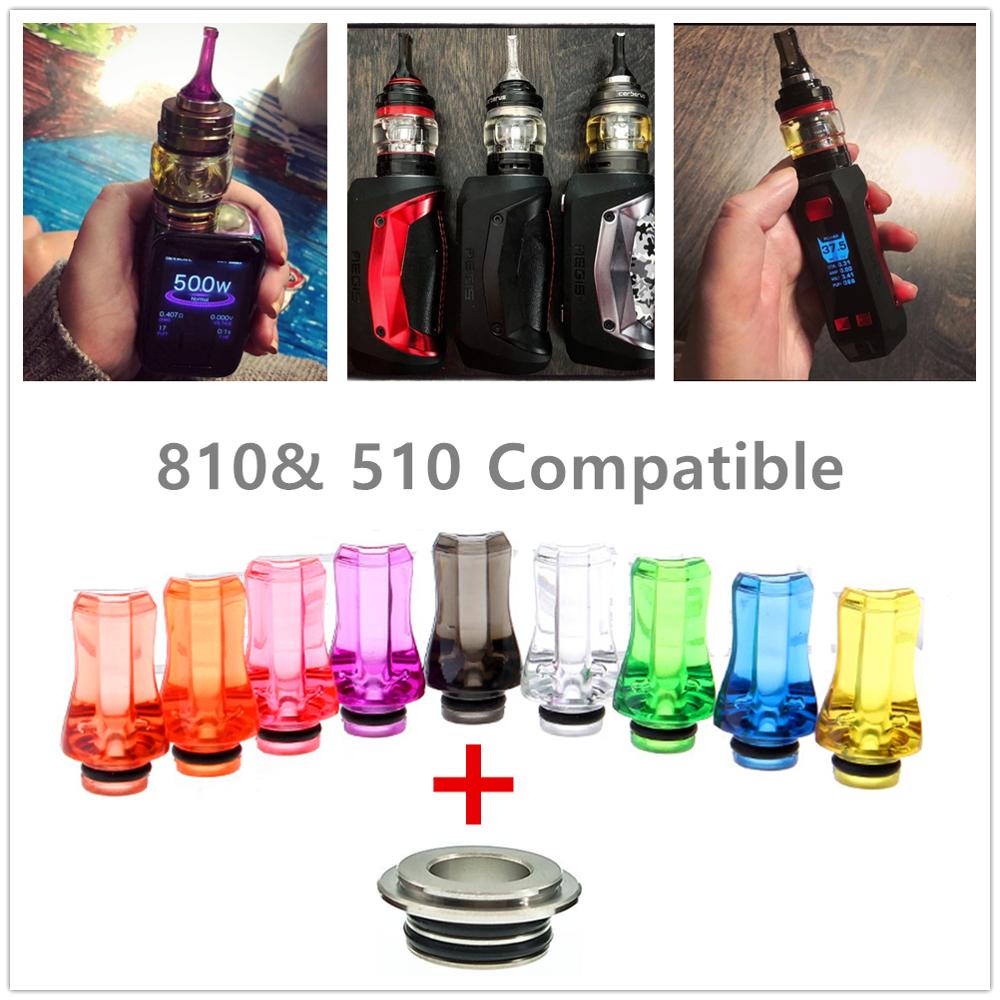 フラットアクリル MTL 510 810 点滴ヒントマウスピース DripTip 810 アトマイザーのための RTA RBA RDA