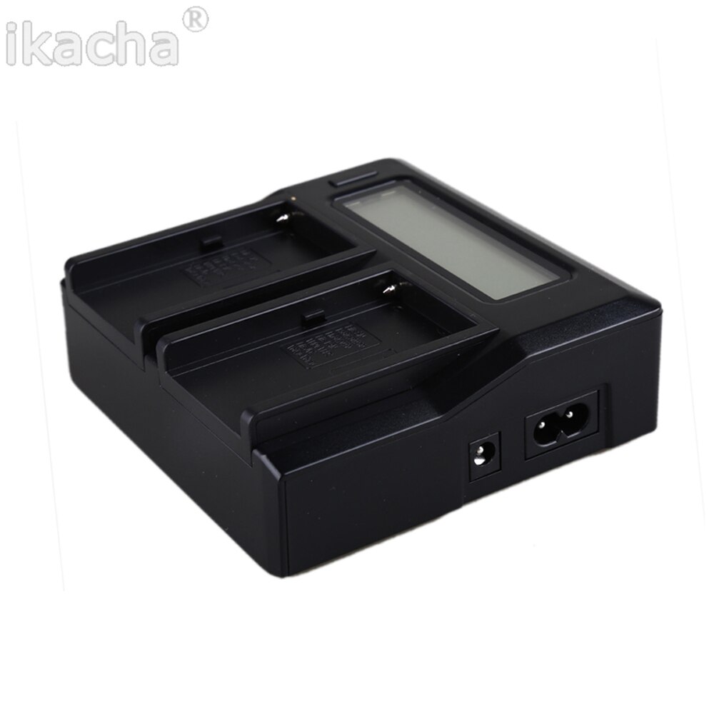 Np -f970 kaksikanavainen digikameran akkulaturi lcd-näytöllä sony np -f550/f750/f950/  np -fm50/fm500h