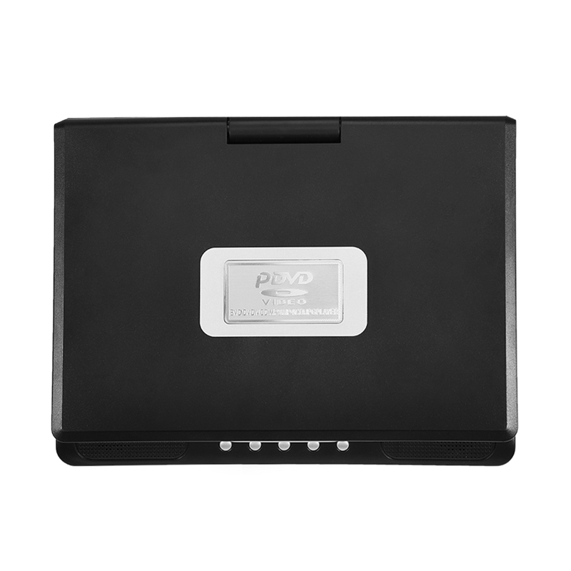 Handheld Portable Dvd Player 270 Degree Rotating Screen Built-In Card Reader Can Directly Read Sd/Ms/Mmc Card Eu Plug: Default Title