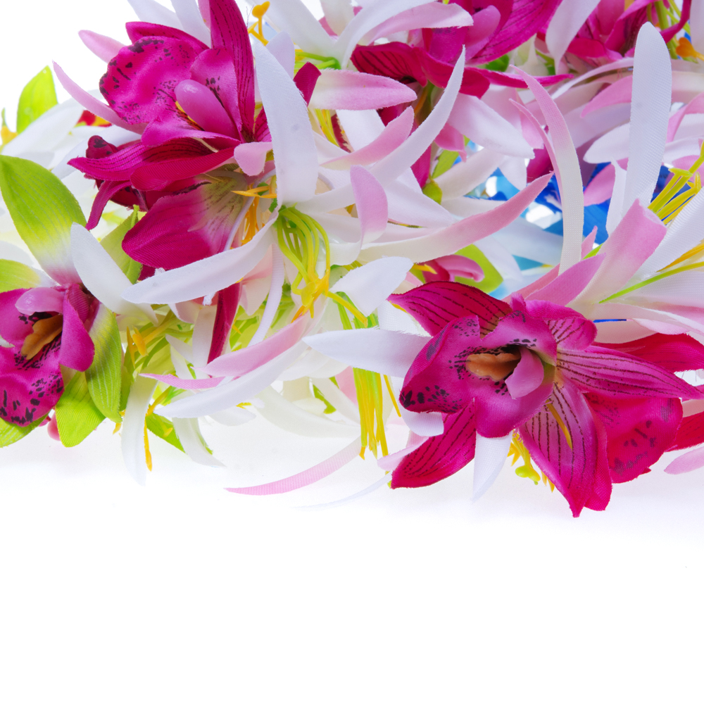 ragno giglio Orchidea Fiore fascia Hula ballerina Ragazza Copricapo Prestazioni per feste Hawaii Ghirlanda Accessori per capelli Vendita calda