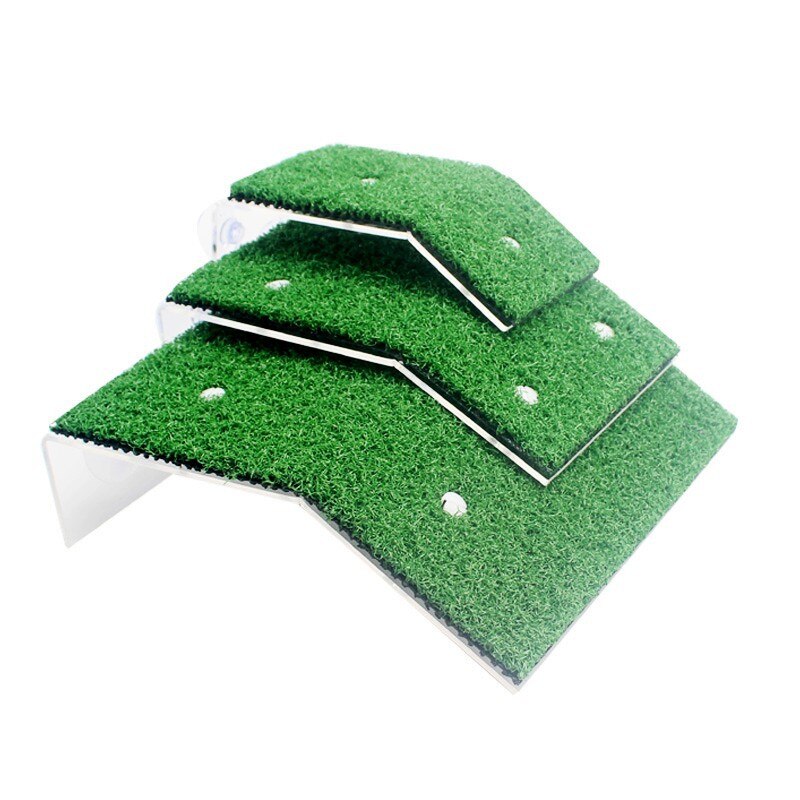 Kleine Schildpad Koesteren Platform Schildpad Ramp Reptiel Ladder Rusten Terras Aquarium Aquarium Voor Kleine Reptiel Kikker Terrapin