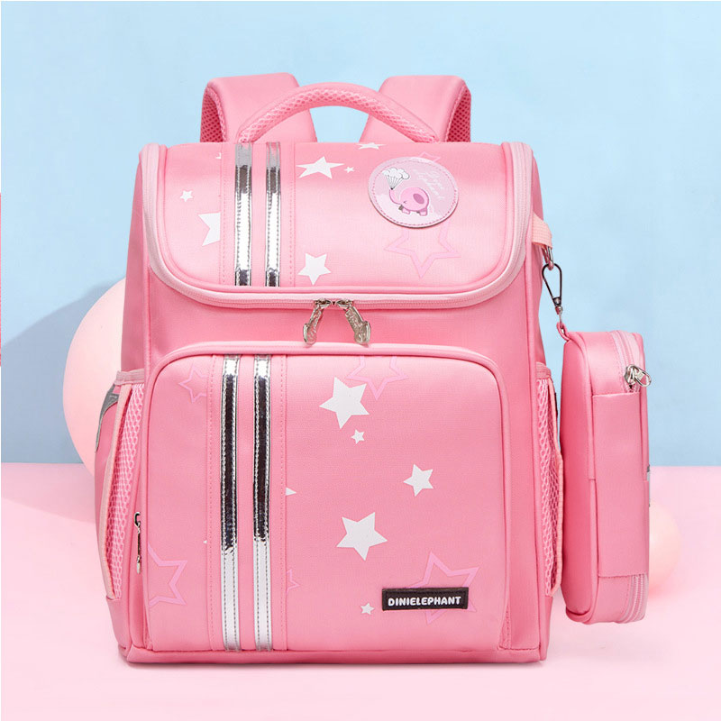 Primary 1-3 Grade School Bag for Girls Children Orthopedic Backpack Kids Cartoon Waterproof Book Bag Mochila Infantil Escolares