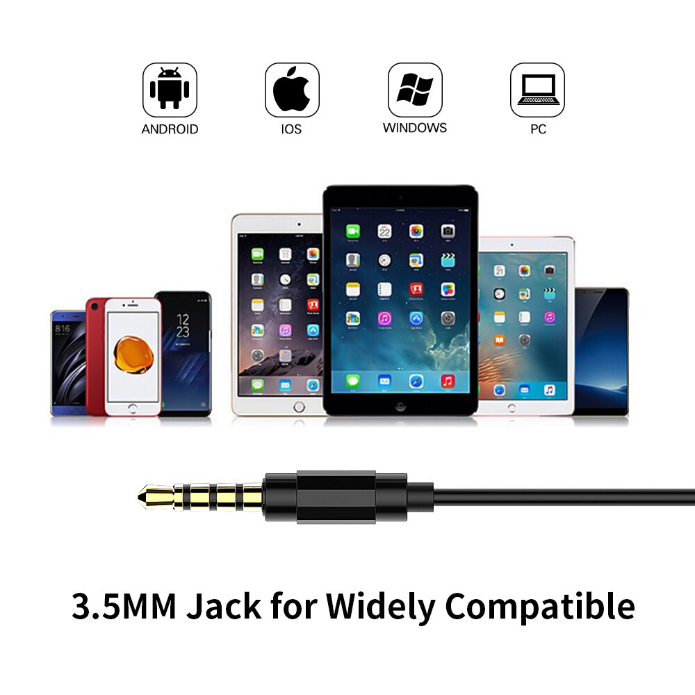 Langsdom Mini Schlafen in-Ohr Kopfhörer mit Mikrofon Leichte Kopfhörer Earbuds 3,5mm Lärm abbrechen Headset für telefon