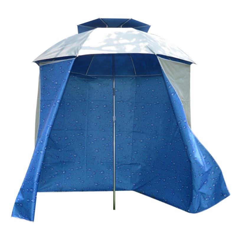 4.8M Regendicht Muur Tent Doek Van Vissen Paraplu Opvouwbare Schaduwdoek Strand Zon Beschermen Schort Snti-Ultraviolet Doek voor Campin: Style 1