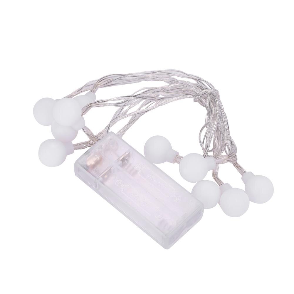Bryllup dekoration lys belysning lyssnor udendørs stemning lys dekor lampe 10 led lamper gårdhave indendørs have